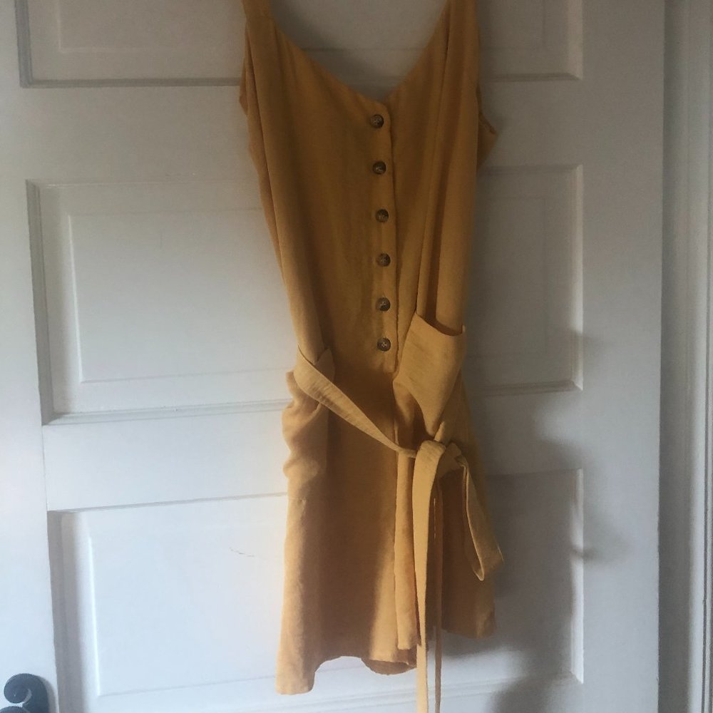 Yellow romper